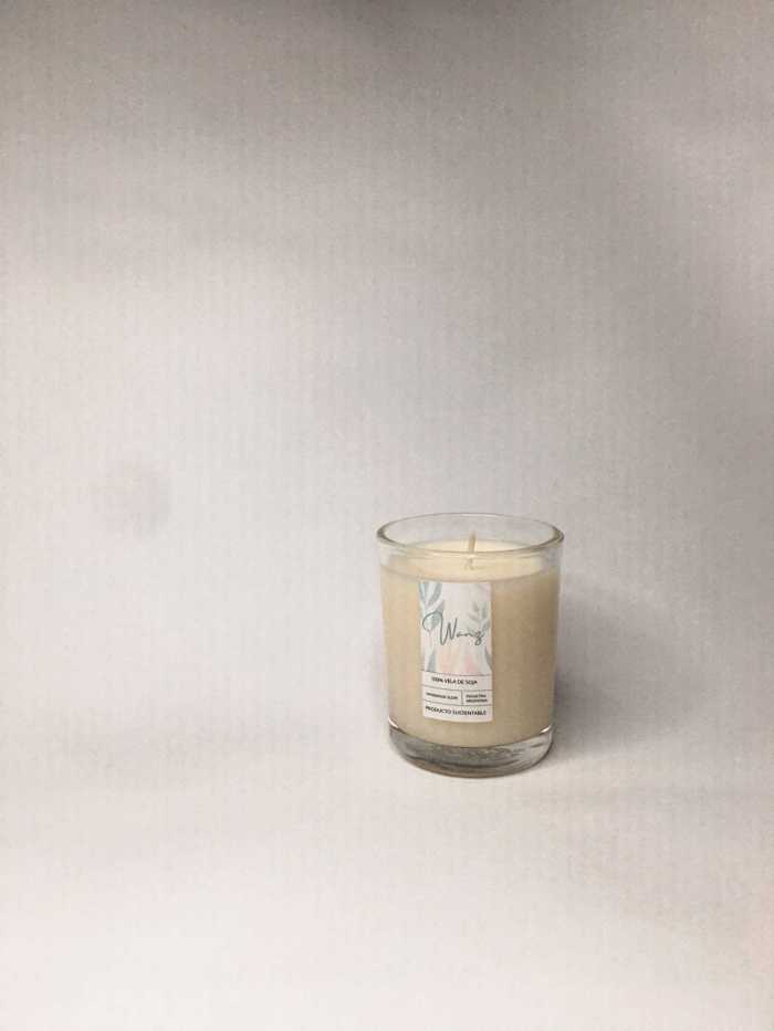 Vela de soja aromática en envase shot (mini)