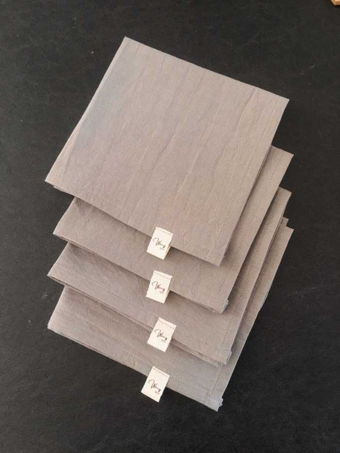 Servilletas de tela tusor